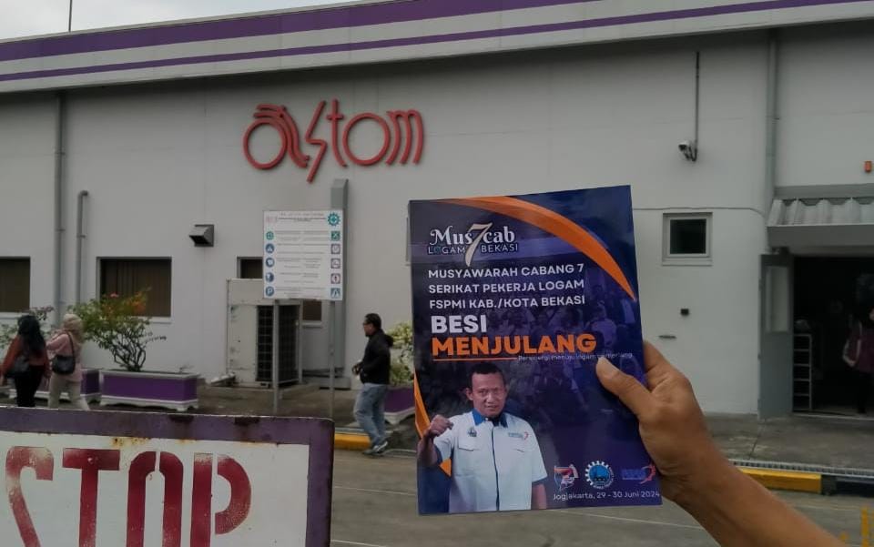 Upaya Sukseskan Muscab 7, PC SPL FSPMI Bekasi Panitia Distribusikan LPJ