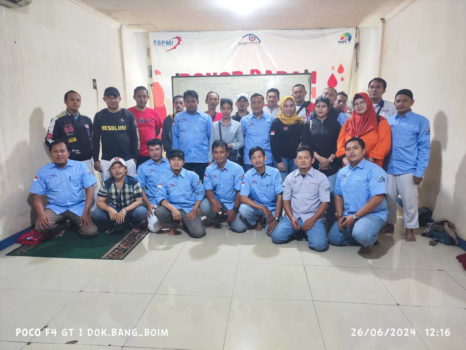 Rapat Rutin Jamkeswatch Karawang Beserta Para Relawan, Bangkitkan Semangat Relawan Jamkeswatch Karawang Pasca Pemilu