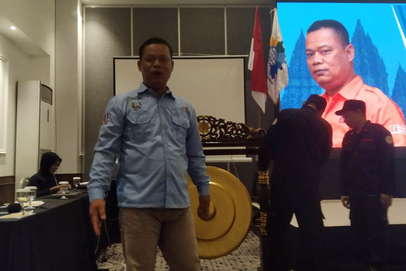 Sekretaris Umum PP SPL FSPMI Buka Muscab 7 PC SPL FSPMI Bekasi