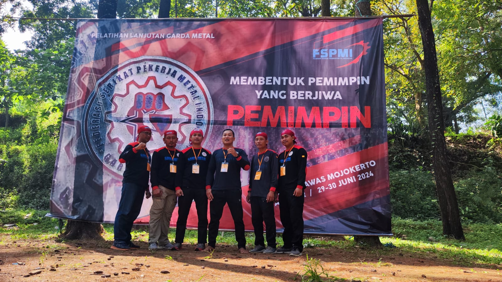 Antusias Anggota Garda Metal Tuban Dalam Mengikuti Pelatihan Lanjutan ke Dua