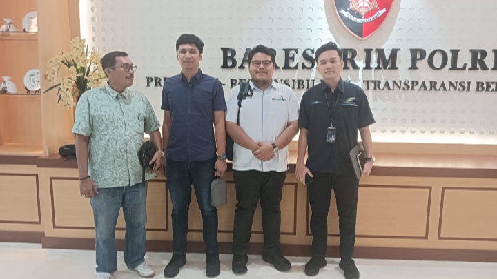 Regen Erasi Sitindaon, SH Bag Legal PTPN IV R1 Bersama Team, Teruskan Kasus Muara Opu ke Mabes Polri