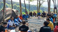 Jalin Silaturahmi, PUK SPEE FSPMI PT. Cort Indonesia Adakan Rapat Kerja dengan Camping Bersama