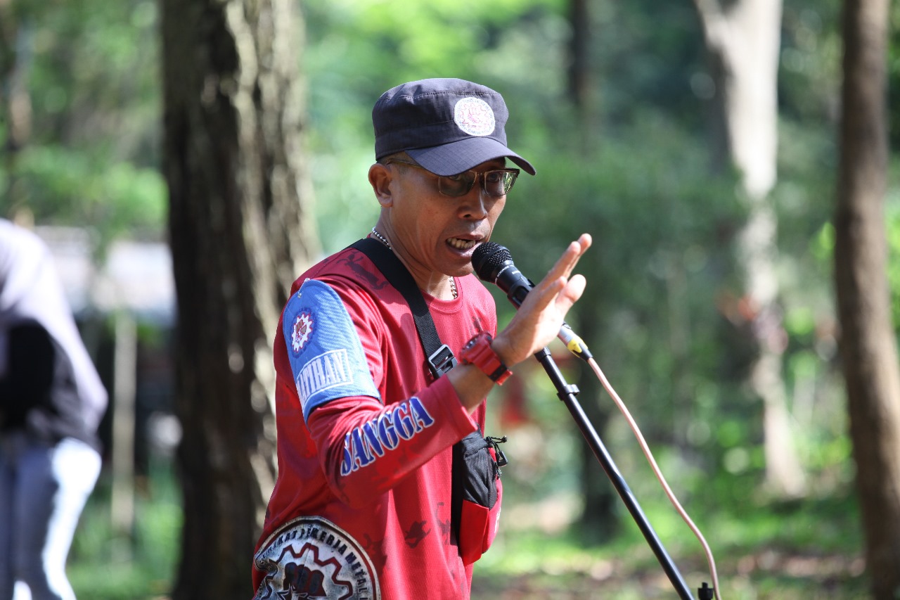 Pelatihan “Membentuk Pemimpin yang Berjiwa Pemimpin” Garda Metal FSPMI Berlangsung di Trawas.