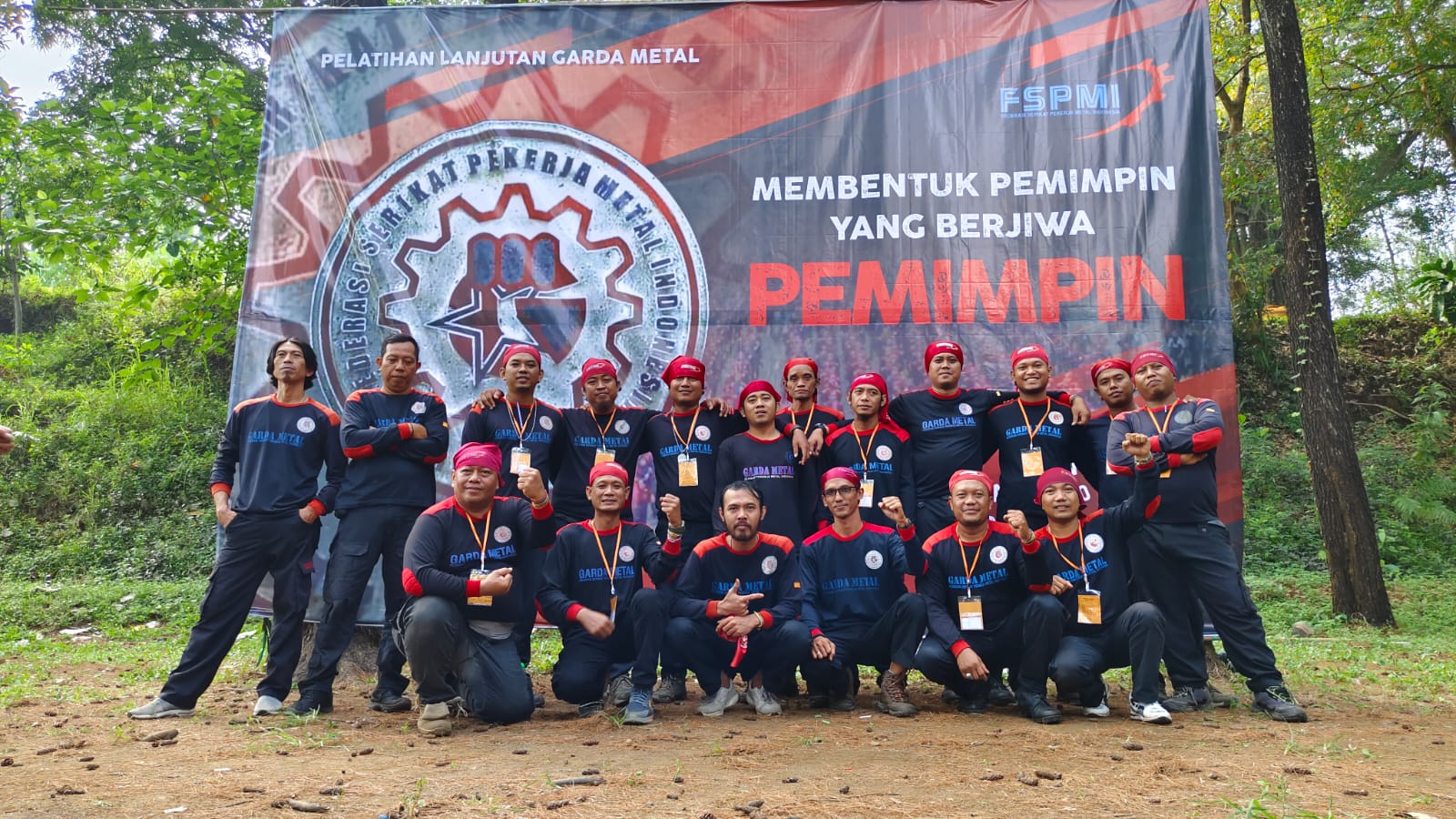 PUK Parin Sidoarjo Kirim 11 Anggota untuk Ikuti Pelatihan Lanjutan Garda Metal II di Mojokerto