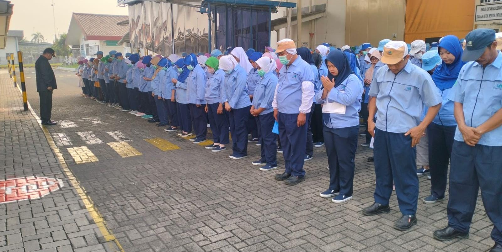 Manajemen PT. Marsol Abadi Indonesia Gelar Apel Bersama Bulan Juli 2024