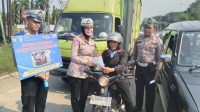 Satuan Lalu Lintas Polres Metro Bekasi Sosialisasi Operasi Patuh Jaya
