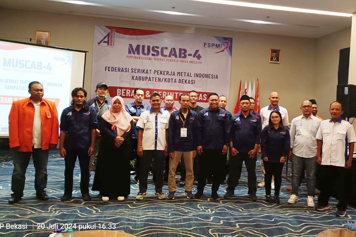 Susunan Pengurus PC SPAI FSPMI Kab/Kota Bekasi Periode 2024 – 2029