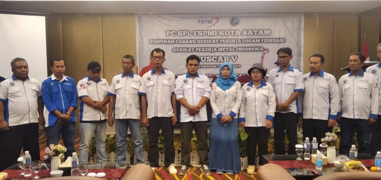Terpilih Kembali: Suprapto Pimpin PC SPL FSPMI Batam Periode 2024-2029