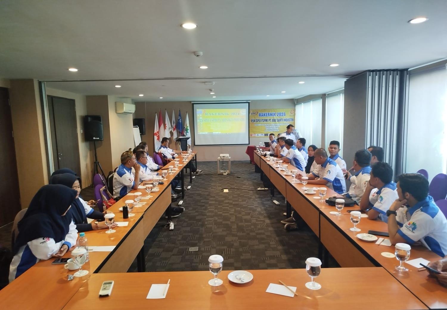 Serikat Pekerja FSPMI PT. ABB Sakti Industri Selenggarakan Rapat Kerja ke 2