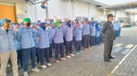 Manajemen PT. Marsol Abadi Indonesia Gelar Apel Awal Bulan Agustus