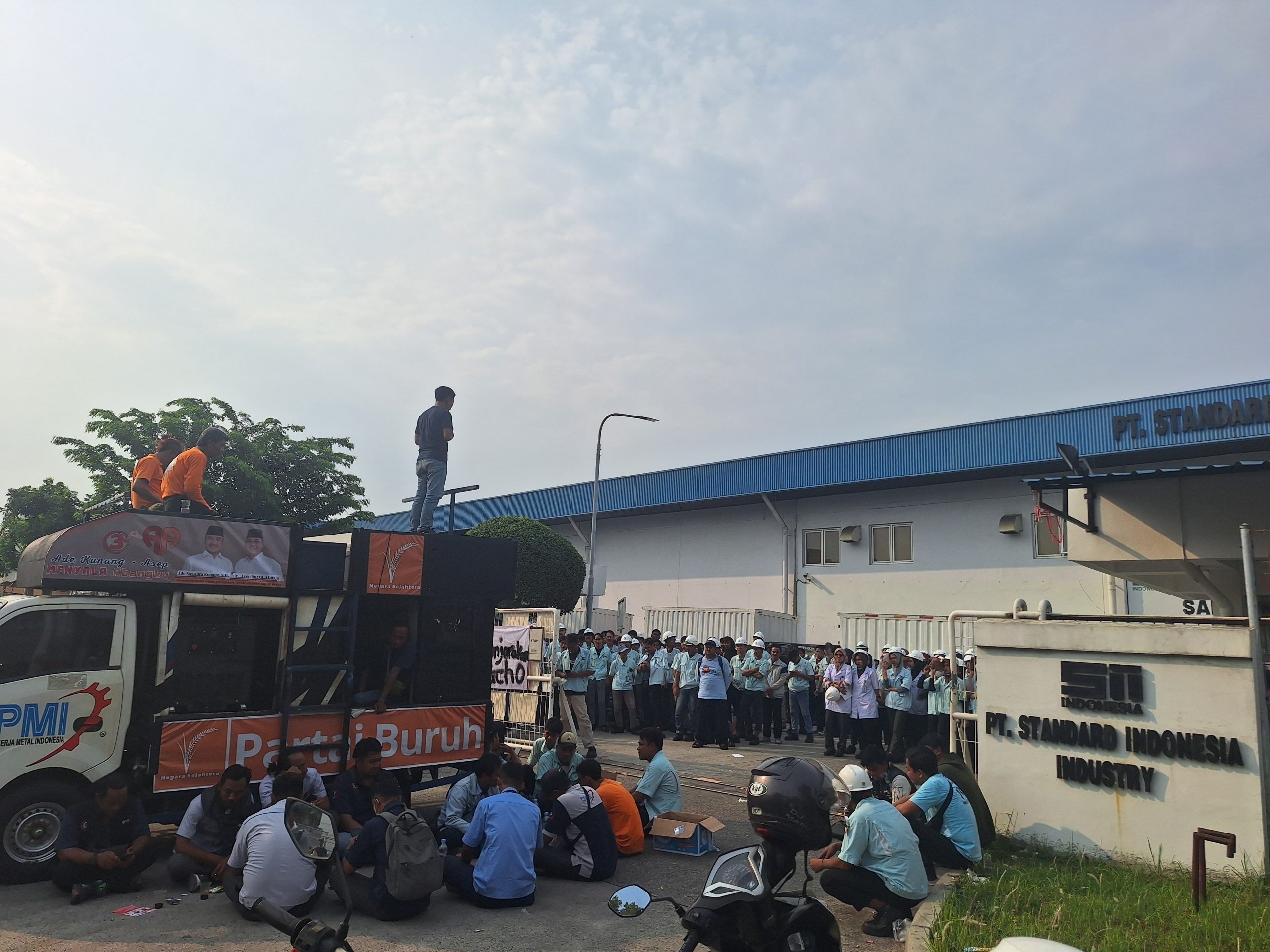 Presiden Direktur PT. SII Diduga Lakukan Tindak Kekerasan, DPW FSPMI Jawa Barat : Tindak Pidana Tak Ada Negosiasi