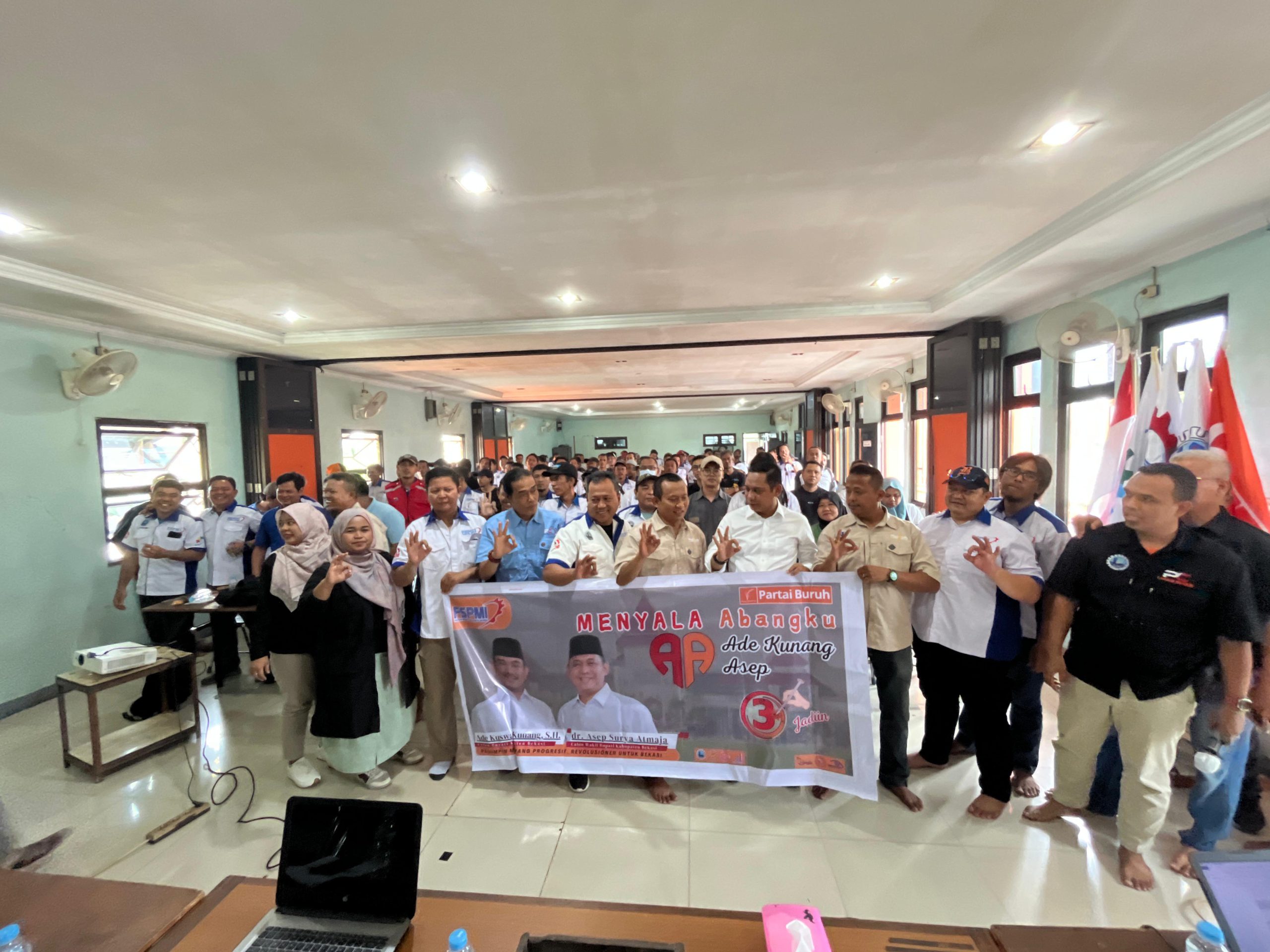 Pimpinan Cabang SPL FSPMI Kab/Kota Bekasi Bersama PUK Gelar Rapat Koordinasi