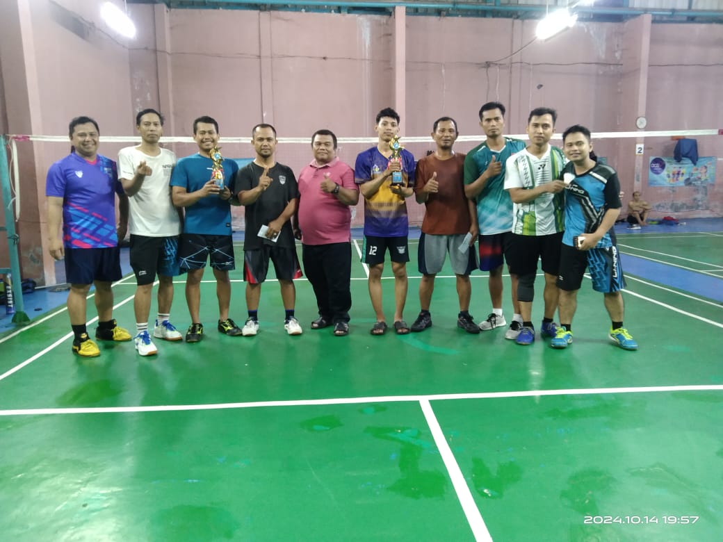 PUK SPL FSPMI PT AM/NS Indonesia Gelar Mini Turnamen Badminton