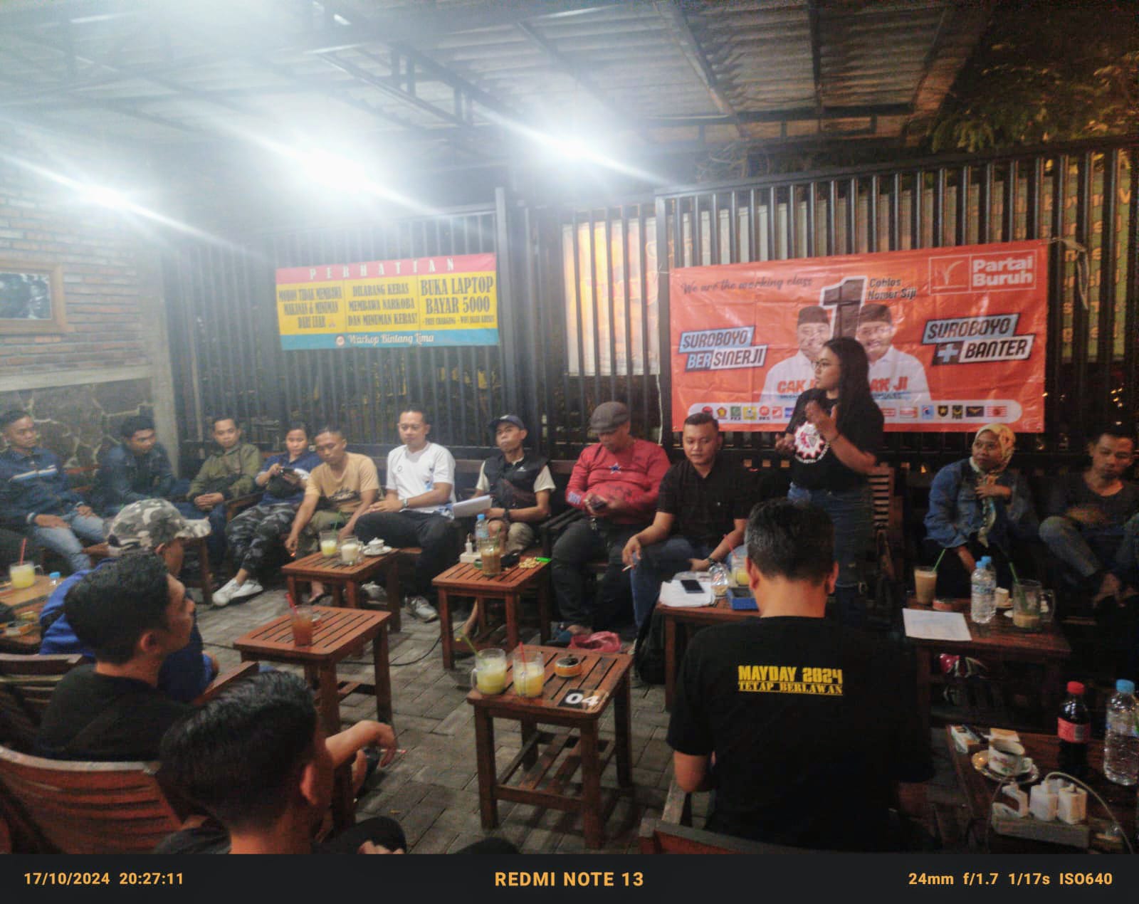 Rapat Akbar PUK PT. ISS Indonesia – Jatim: Membangun Militansi dan Kaderisasi Anggota Baru