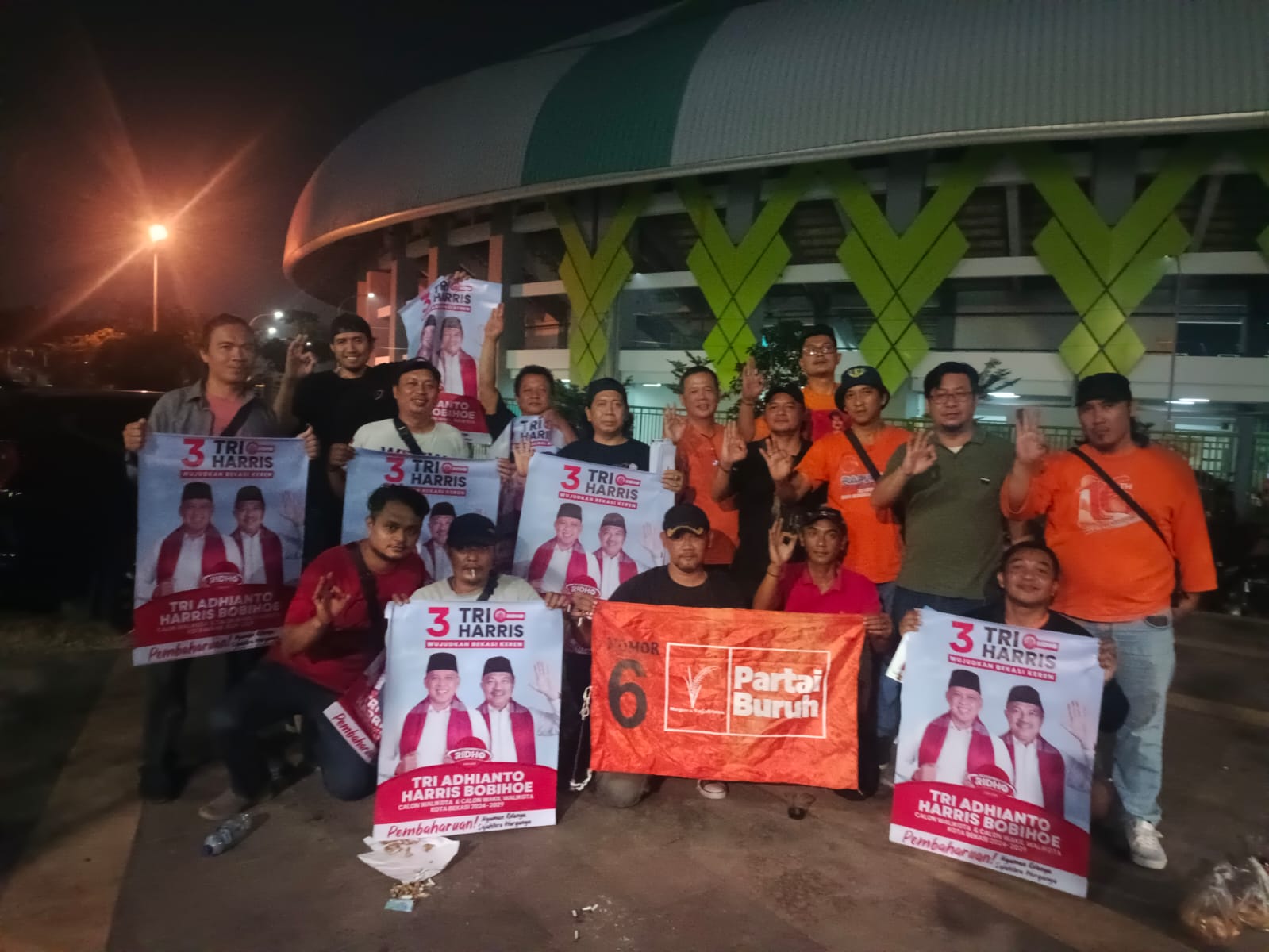 Jamkeswatch dan Garda Metal Kota Bekasi Gelar Rapat Pemenangan Ridho