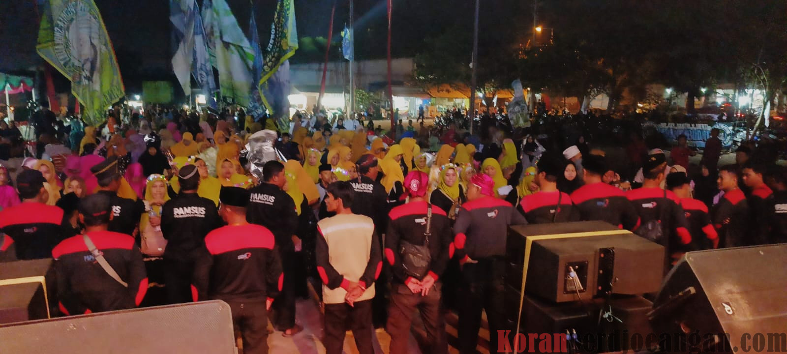 Garda Metal Mojokerto Kawal Majelis Sholawat dan Doa Bersama untuk Kesejahteraan Buruh