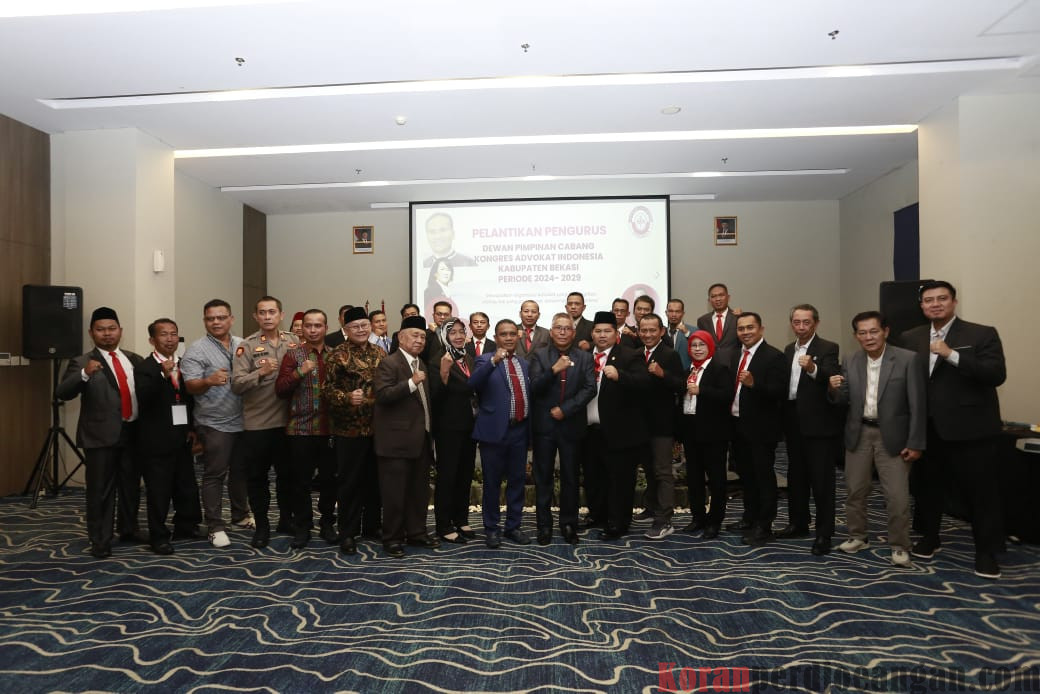 DPC Kongres Advokat Indonesia Kabupaten Bekasi Sukses Selenggarakan Muscab ke 2