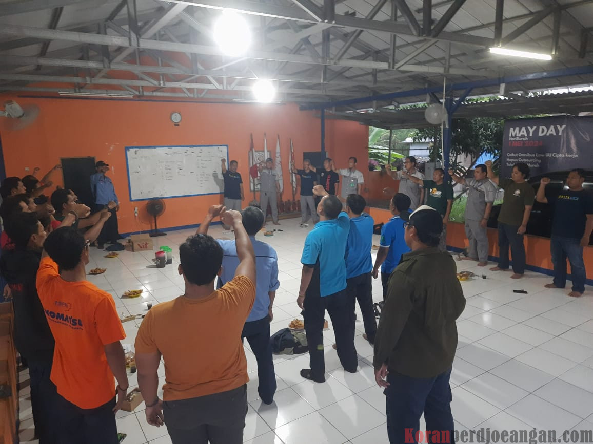 Garda Metal Area Jababeka Adakan Rapat Rutin