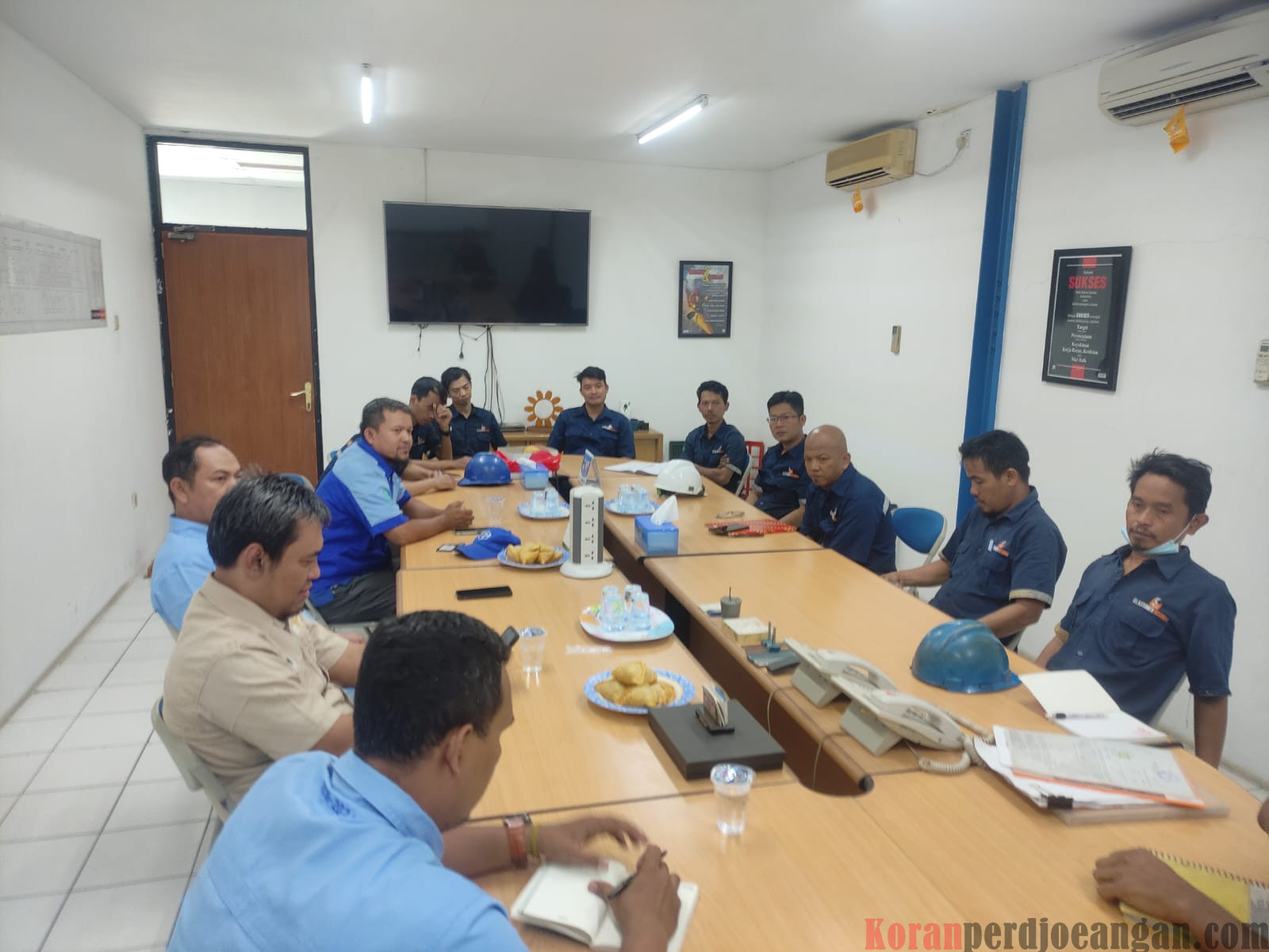 PC SPL FSPMI Bekasi Kunjungi PUK Elastomer Nusindo