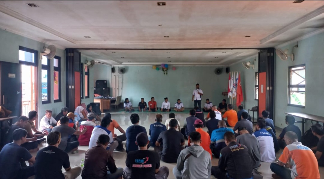 Calon Wakil Bupati Asep Surya Atmaja Hadiri Konsolidasi PC – PUK SPAI FSPMI Bekasi