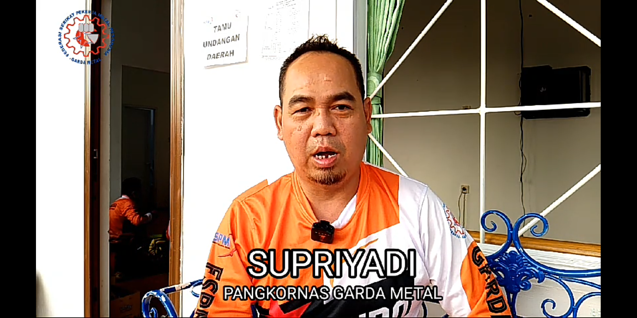 Latsar II Garda Metal FSPMI Jakarta, Pangkornas: Semoga latsar ini mampu menghasilkan Garda Metal yang Militan