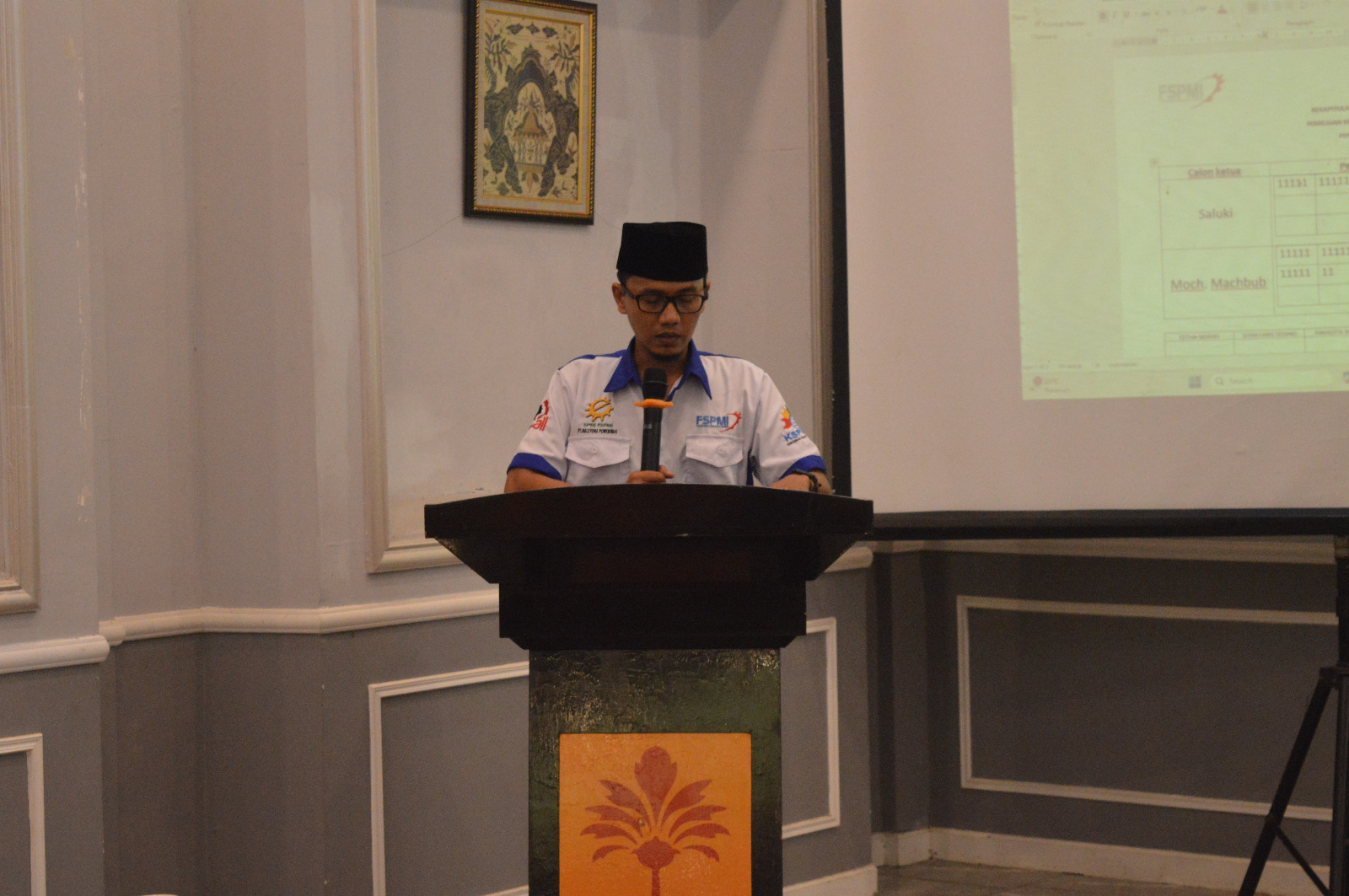 Moh. Macbub terpilih sebagai ketua PUK SPEE FSPMI PT. Haleyora Powerindo Cirebon