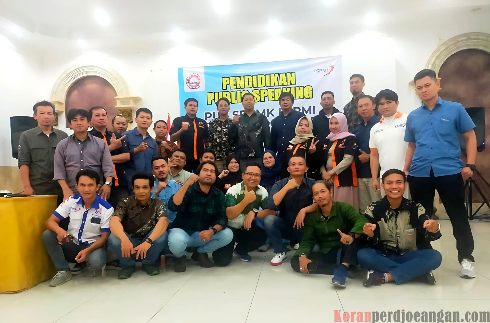 PUK SPAMK FSPMI PT FCC Indonesia Adakan Pendidikan Publik Speaking : Negotiation Skills For Future Leaders