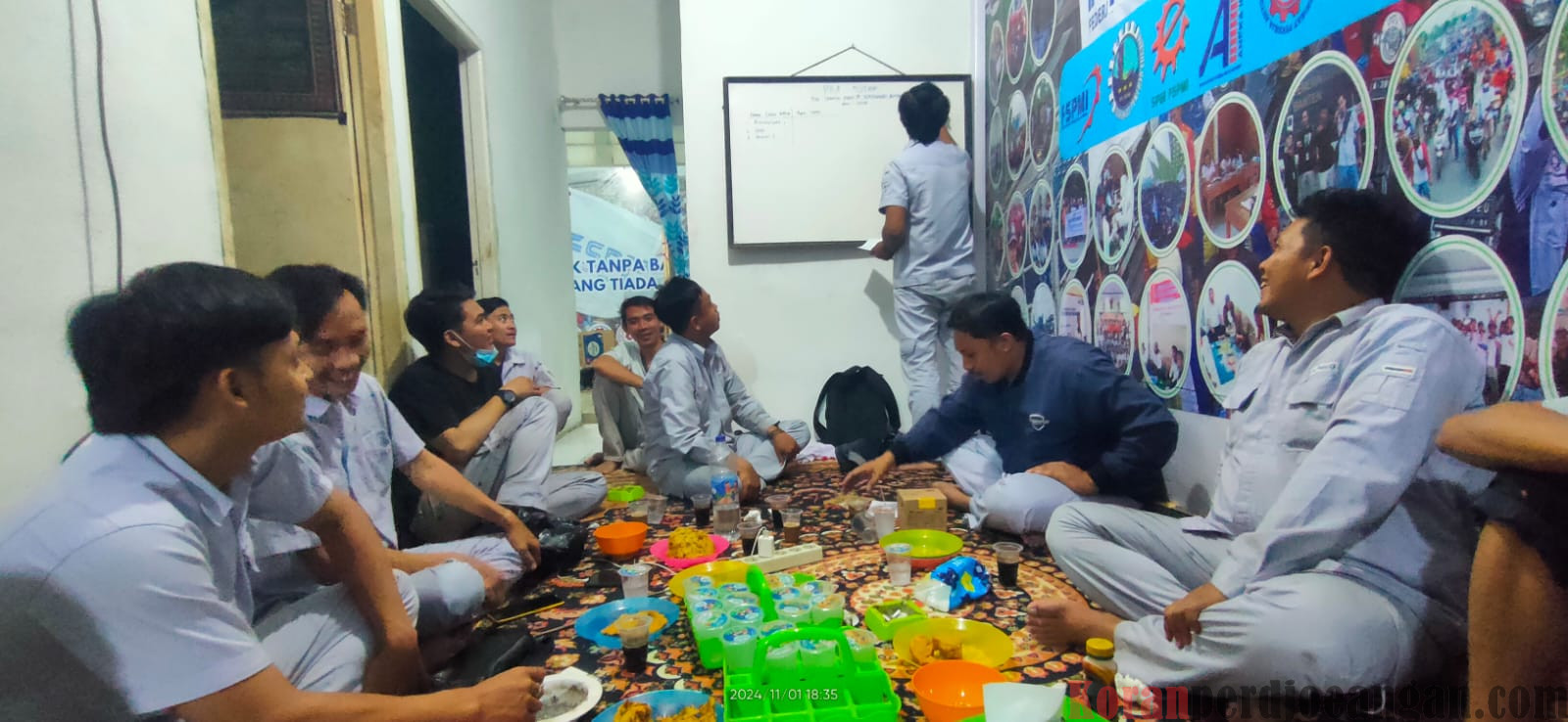Rapat Pra Musnik (Musyawarah Unit Kerja) I PUK SPAMK FSPMI PT SOKONINDO AUTOMOBILE