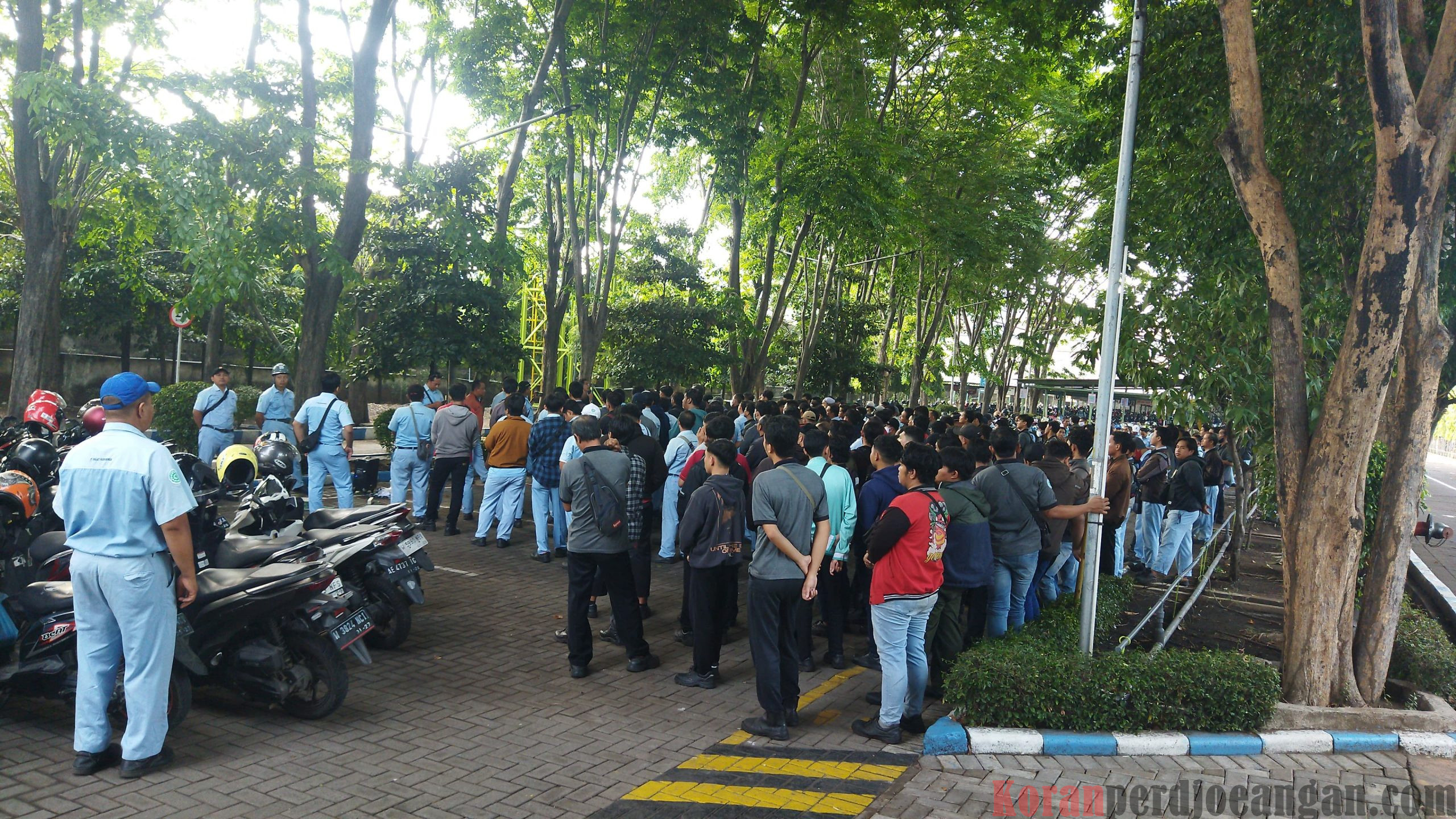 Serikat Pekerja di PT Parin Sidoarjo, Sosialisasi Putusan MK dan Ajak 900 Anggota Ikuti Aksi Upah