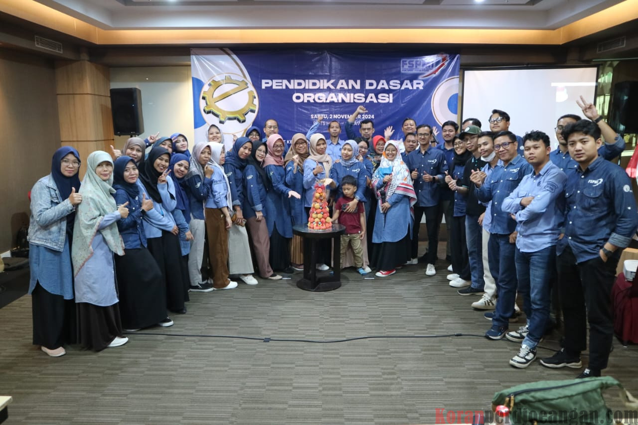 PUK SPEE FSPMI PT UTAC Gelar Pendidikan Dasar Organisasi di Hotel Brits Karawang