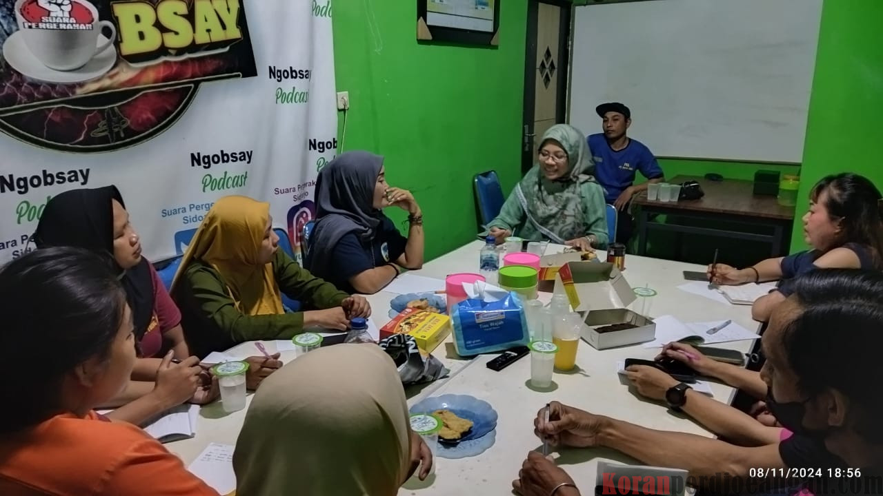Jamkeswatch Berikan Edukasi BPJS Kesehatan untuk PUK Young Tree, Warga Sidoarjo Dihimbau Tak Takut Berobat