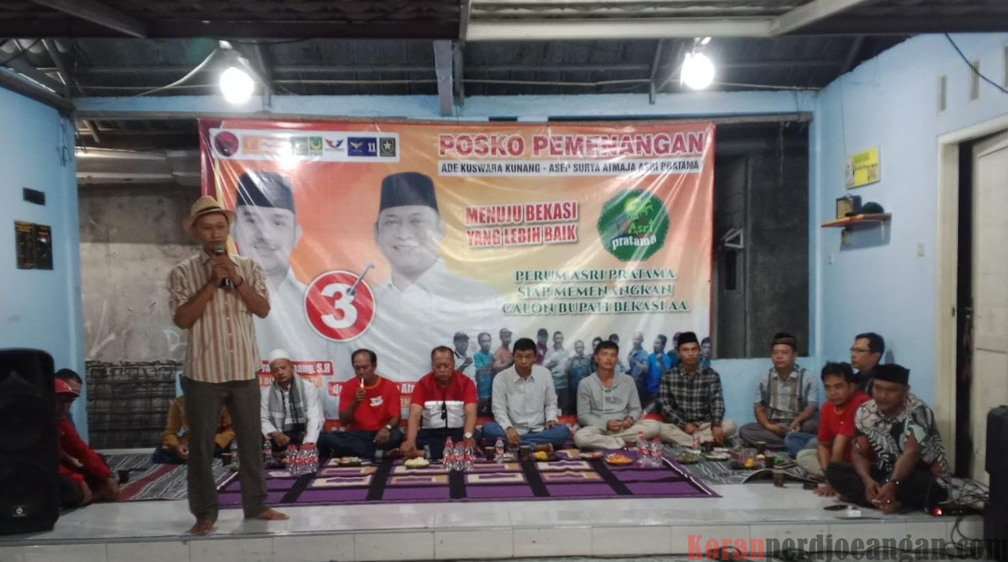 Konsolidasi Akbar Relawan RW 08 Asri Pratama untuk Kemenangan Ade Kuswara Kunang – Asep Surya Atmaja