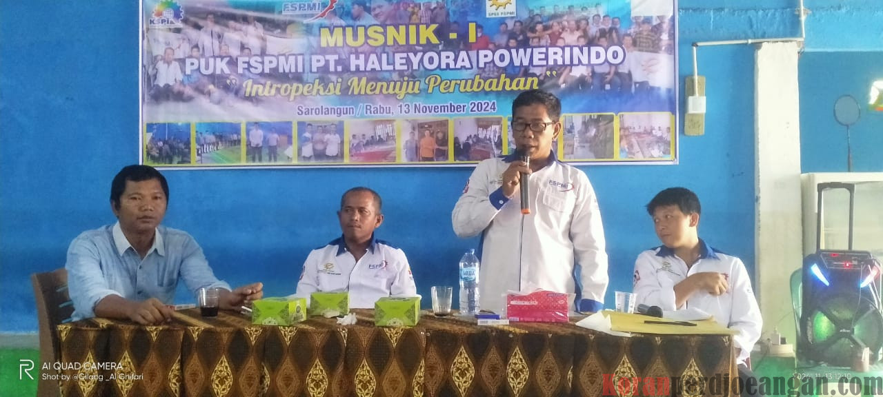 Terpilih Sebagai Ketua SPEE FSPMI PT HPI Sarolangun, Fahrurrozi Siap Pacu 4 Program Kerja