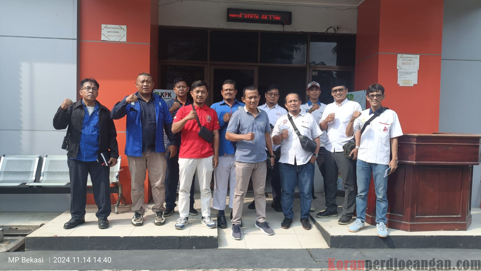 Aliansi BBM Boikot Audiensi Hari ini dan Rencanakan Aksi di Kadisnaker