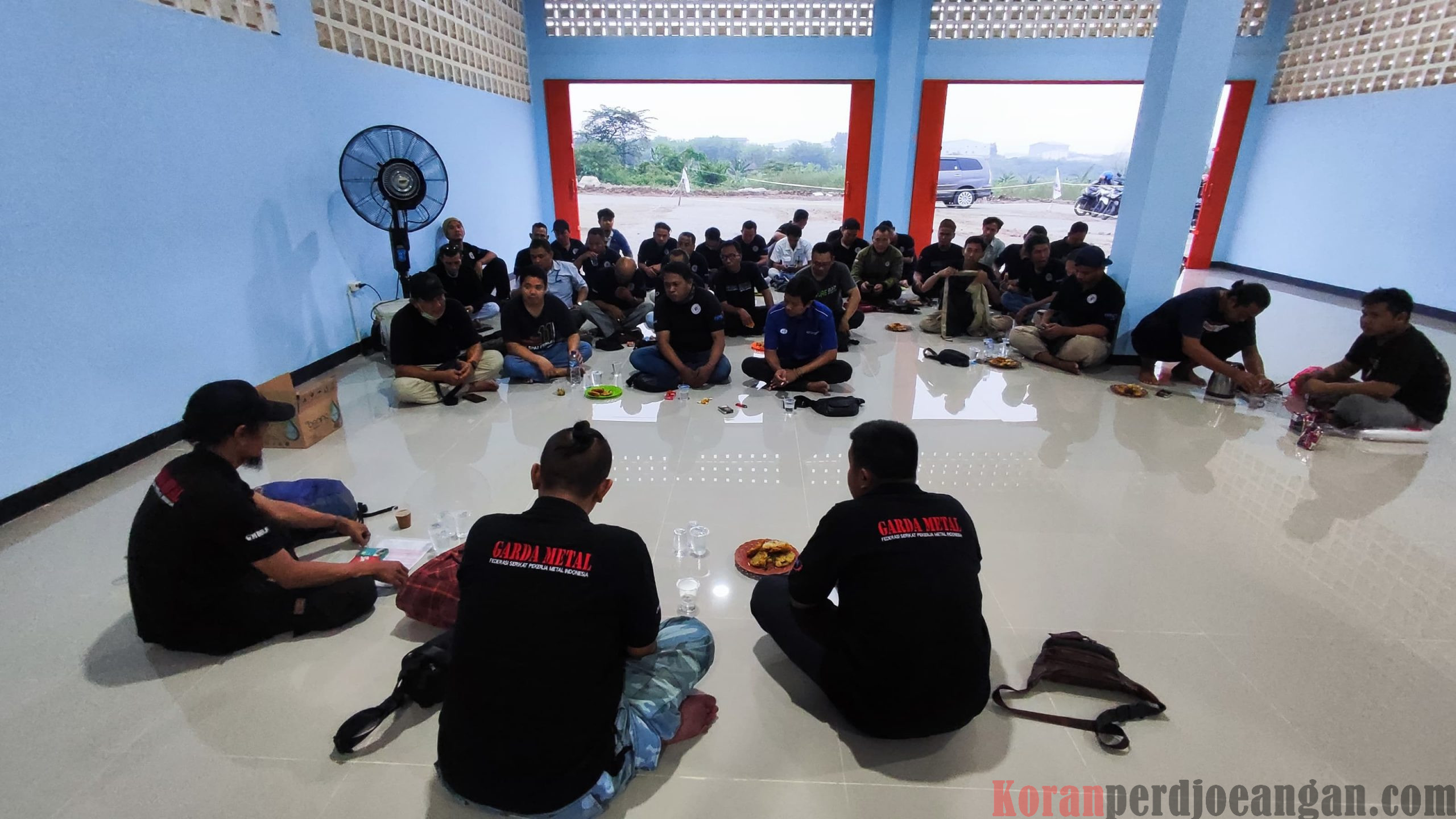 Saat #TimnasDay, Garda Metal DHJ Gelar Rapat Rutin di New Omah Buruh