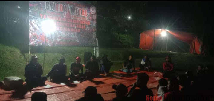 Panitia Gabungan Latsar Garda Metal Siap Sambut Peserta di Curug Sadim