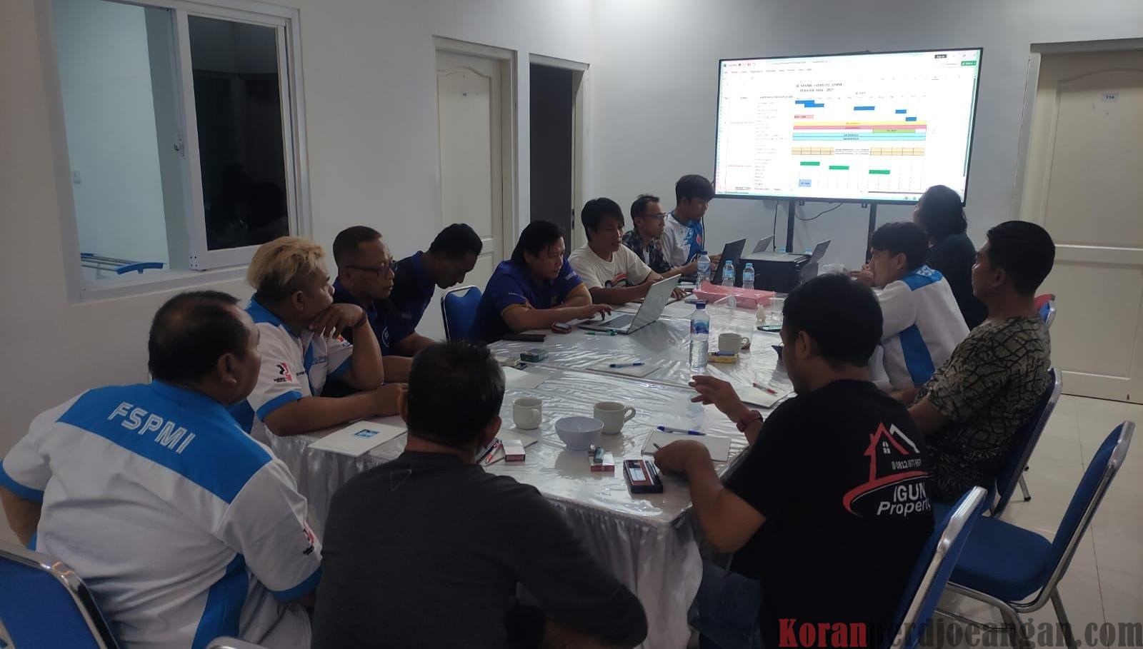 Pasca Musnik 9, FSPMI PT. YIMM Gelar Rapat Kerja