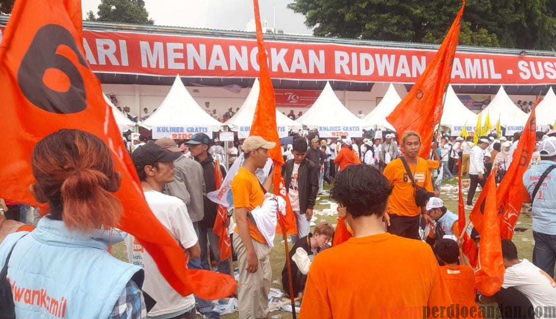All Out, Exco Partai Buruh DKI Meriahkan Kampanye Cagub RIDO ‘Satu1n Jakarta’