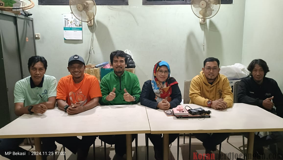 Jelang Digelarnya Rakornas, Media Perdjoeangan Nasional Kunjungi Bekasi