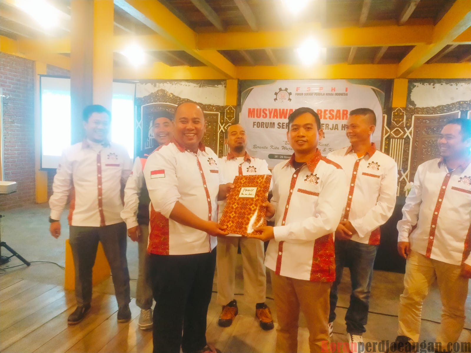 Selamat Atas Terpilih Kembali Abdul Gofar Ar-rasyid  Sebagai Ketua Terpilih Forum Serikat Perkeja Honda Indonesia (FSPHI) Periode Tahun 2024 – 2027