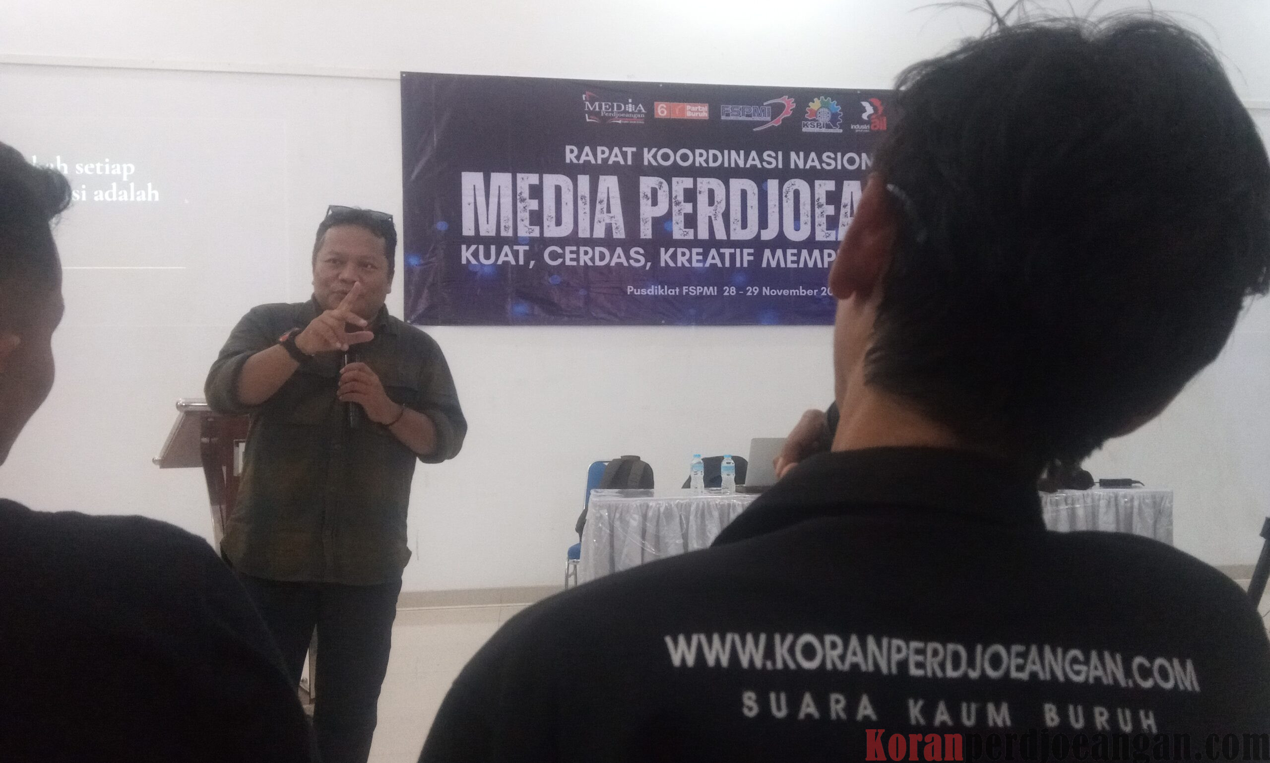 Rakornas Media Perdjoeangan: Tips Menjadi Jurnalis Yang Baik