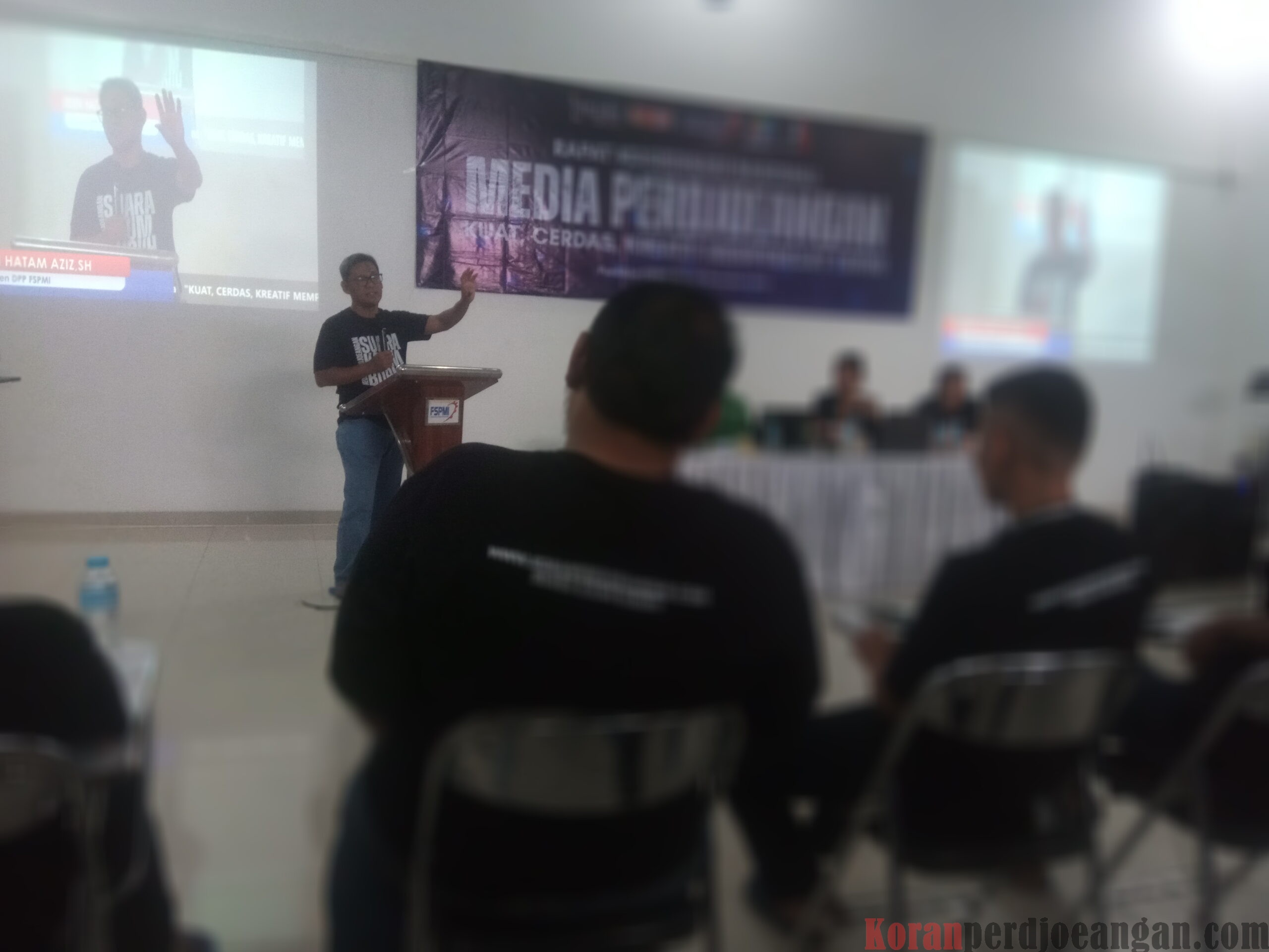 Presiden FSPMI: Media Perdjoeangan Harus Objektif Dalam Menulis