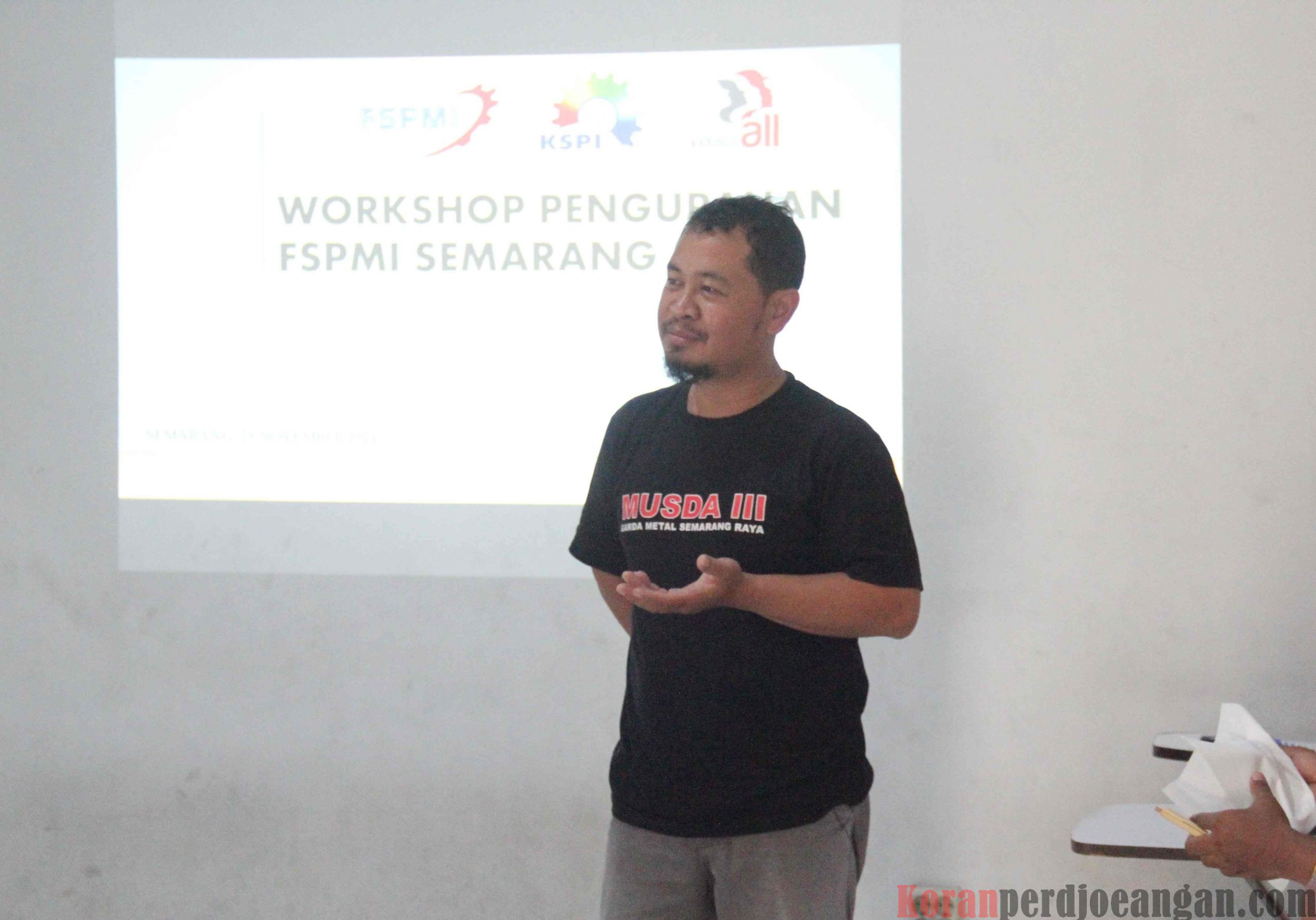 Harapan Ketua KC FSPMI Semarang Raya, Buruh yang Ada di Provinsi Jawa Tengah Tidak Terdiskreditkan
