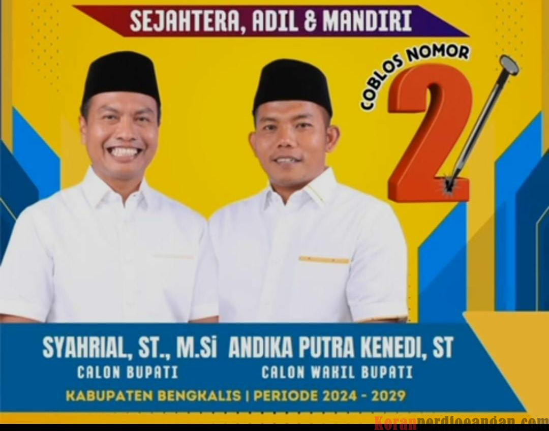 Syahrial-Andika Dapat Dukungan Partai Buruh dengan Janji Naikkan Upah Buruh Bengkalis