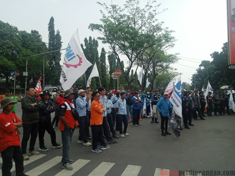 Besok Gerakan Perjuangan Kesejahteraan Buruh Lakukan Unjuk Rasa Untuk Kenaikan UMK dan UMSK Bogor 2025