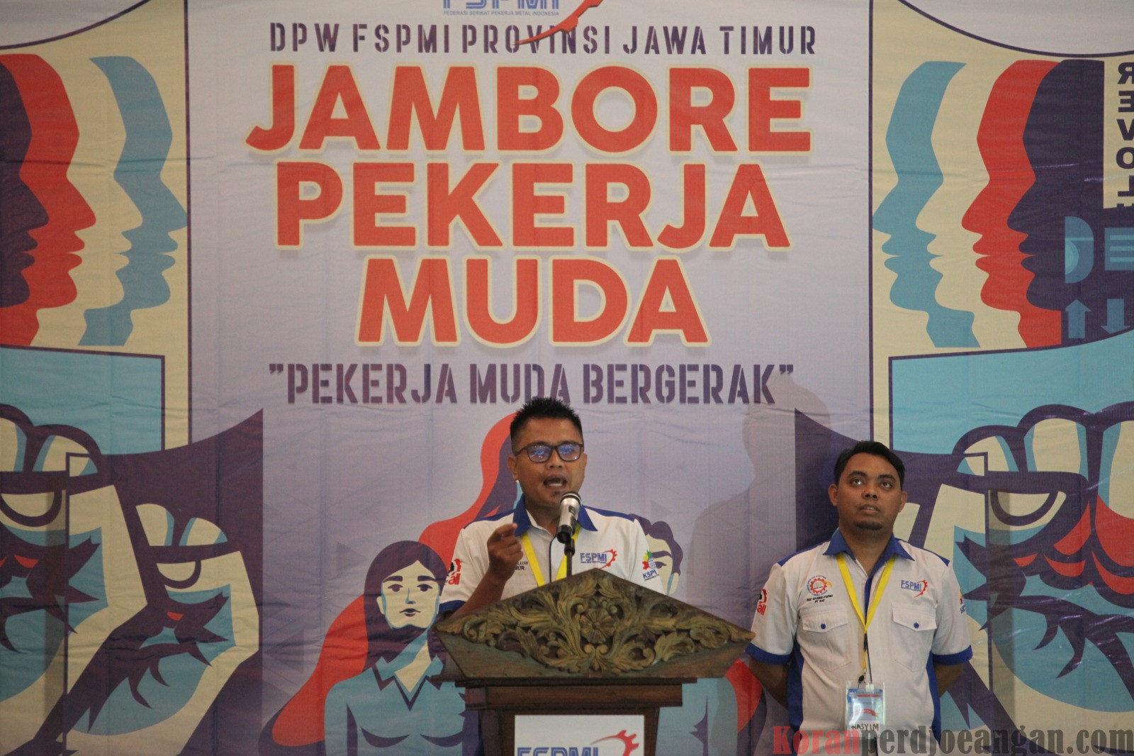 Jambore Pekerja Muda FSPMI Jawa Timur Sebagai Pengembangan Anggota
