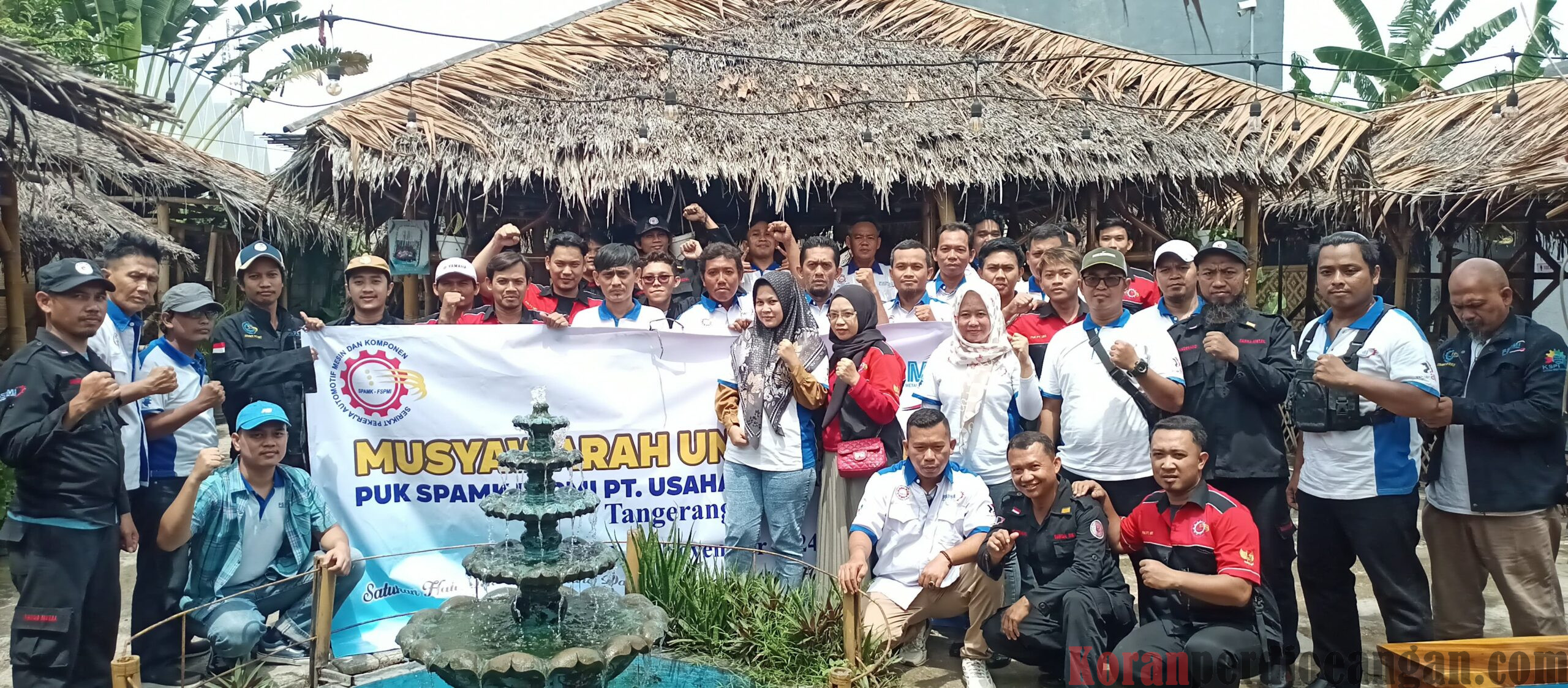 Inilah Susunan Kepengurusan PUK SPAMK FSPMI PT. UBS Tangerang 2024 – 2027