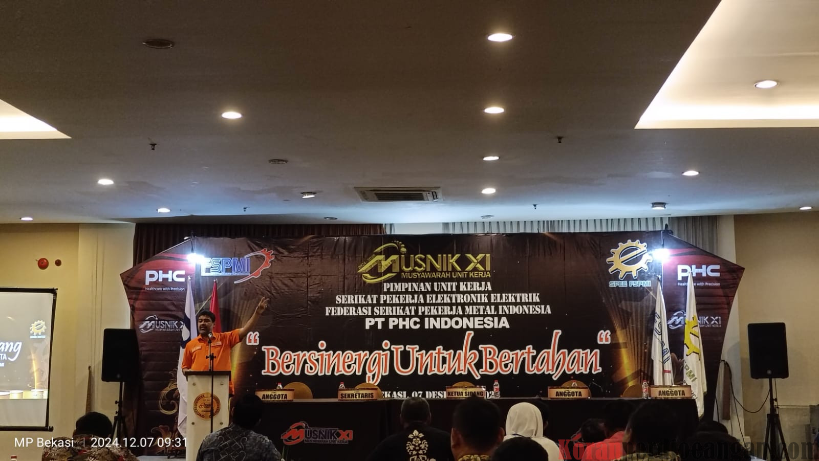 Musnik XI PUK SPEE FSPMI PHC Indonesia : Bersinergi untuk Bertahan