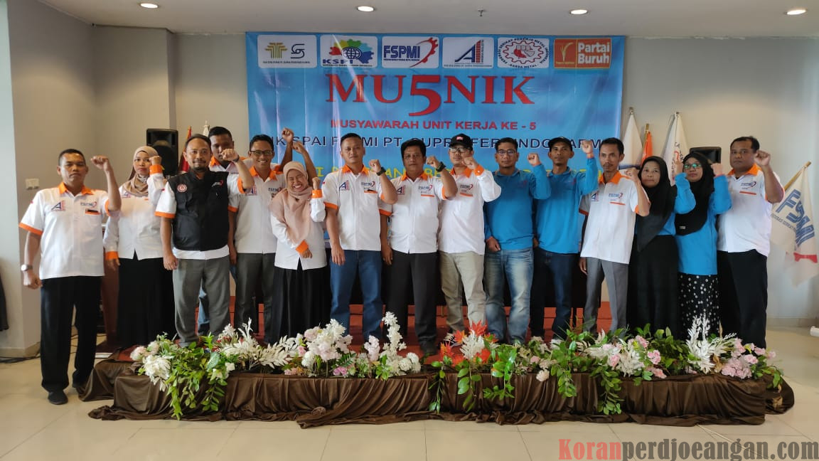 Musnik 5 PUK SPAI FSPMI PT. Supra Ferbindo Farma : Mari Berjuang Bersama, Komitmen dan Konsisten
