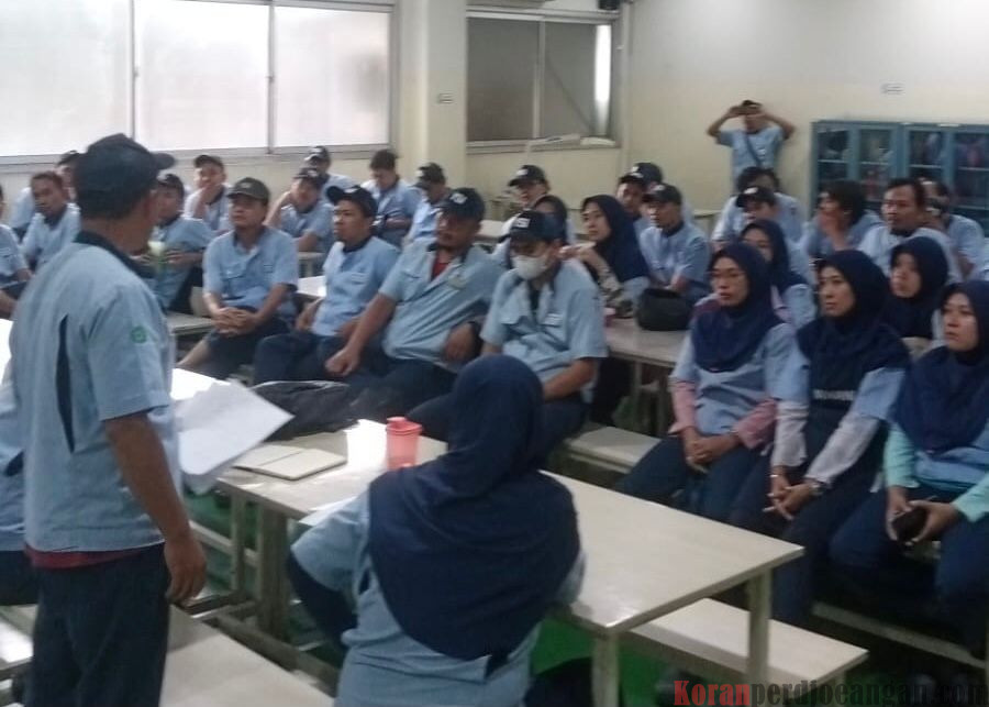 PUK SPEE FSPMI PT. Yamani Spring Indonesia Sosialisasikan Hasil Perundingan Bonus Akhir Tahun 2024